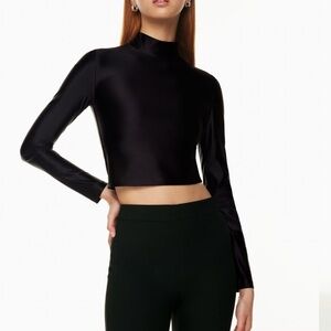 Babaton Satinette Mockneck Longsleeve